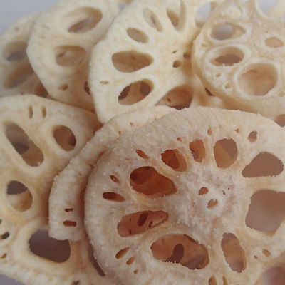 Купить Вакуум зажарил здоровые обломоки овоща аттестованные корнем лотоса Ou BRC кошерным высушенным online manufacture