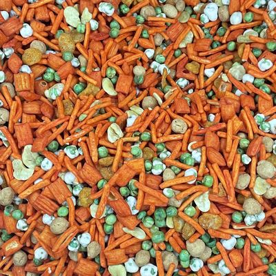 Купить Азиатские закуски пробуют смешивание закуски арахиса креветки зеленого гороха покрытое закуской online manufacture