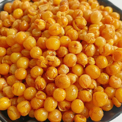 Хорошая цена Chili пудрит вкус закусок гороха зеленого цвета хрустящий пряные высушенные горохи зажарили желтый горох онлайн