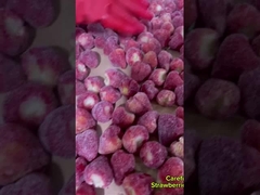 Свежие ингредиенты Хрустящие и вкусные замороженные клубники