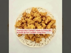 Премиальные рисовые крекеры. Сделанные в Китае, сертифицированные BRC, KOSHER и FDA, отличная цена.